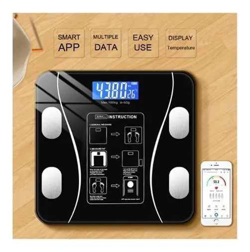 Báscula Corporal de Bioimpedancia Profesional Bluetooth hasta 180kg