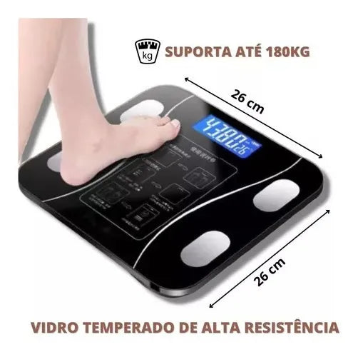Báscula Corporal de Bioimpedancia Profesional Bluetooth hasta 180kg