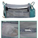 Bolsa de Maternidad Térmica Impermeable se Convierte en Cuna y Cambiador