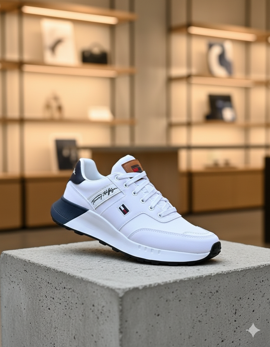 Tenis Tommy Hilfiger Premium + Cartera Metálica de Regalo