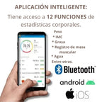 Báscula Corporal de Bioimpedancia Profesional Bluetooth hasta 180kg