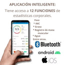 Báscula Corporal de Bioimpedancia Profesional Bluetooth hasta 180kg