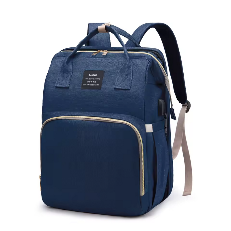 Bolsa de Maternidad Térmica Impermeable se Convierte en Cuna y Cambiador
