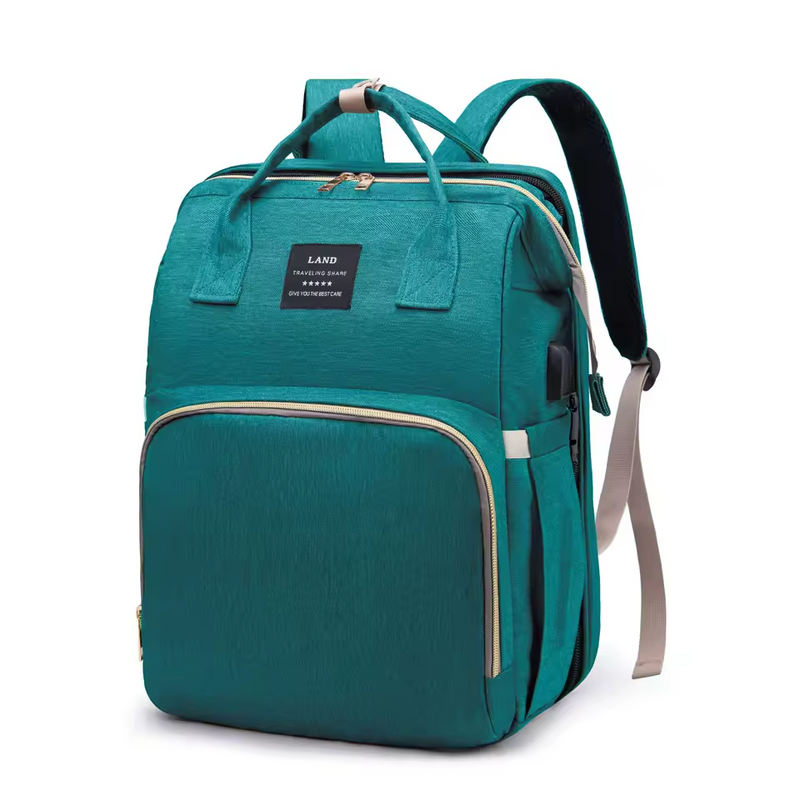 Bolsa de Maternidad Térmica Impermeable se Convierte en Cuna y Cambiador